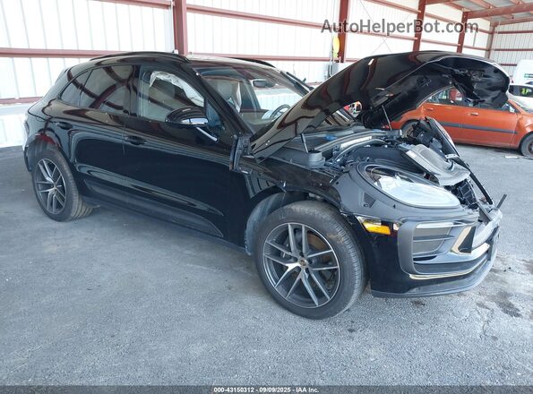 WP1AA2A57RLB20587 2024 PORSCHE MACAN Черный Передняя правая четверть