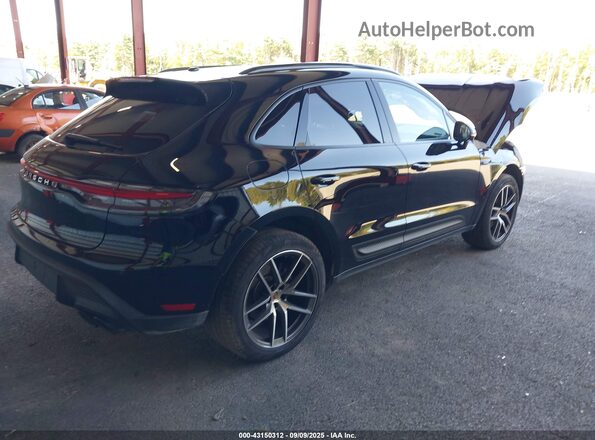 WP1AA2A57RLB20587 2024 PORSCHE MACAN Черный Задняя правая четверть