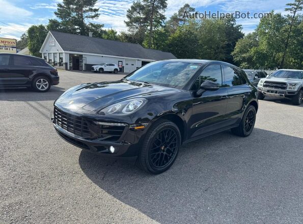 WP1AA2A59JLB03049 2018 PORSCHE MACAN Black Vista tres cuartos delantera izquierda