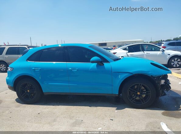 WP1AA2A5XKLB08424 2019 PORSCHE MACAN Синий Панорамный вид салона 360°