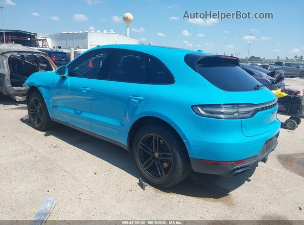 WP1AA2A5XKLB08424 2019 PORSCHE MACAN Синий Задняя левая четверть