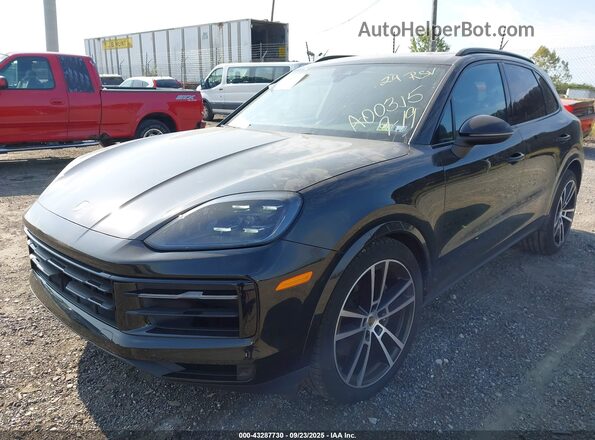 WP1AA2AY4RDA00315 2024 PORSCHE CAYENNE Черный Передняя левая четверть