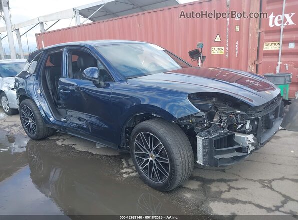 WP1AA2AY5RDA00128 2024 PORSCHE CAYENNE Dark Blue Передняя правая четверть