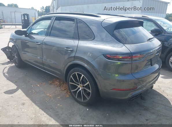 WP1AA2AY7LDA06214 2020 PORSCHE CAYENNE Gray Trasero izquierdo