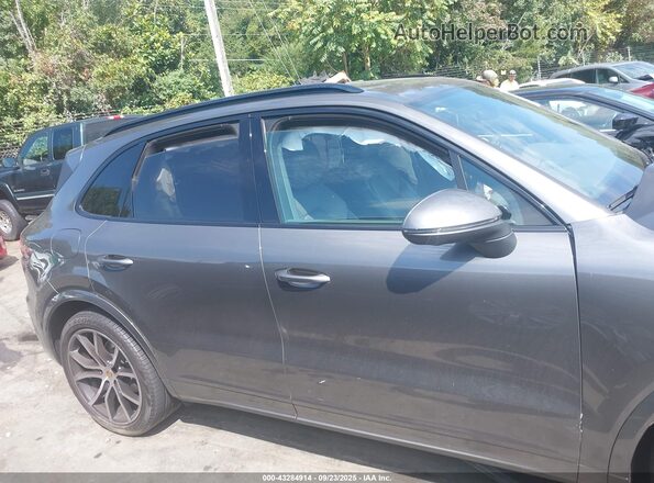 WP1AA2AY7LDA06214 2020 PORSCHE CAYENNE Gray Vista interior trasera