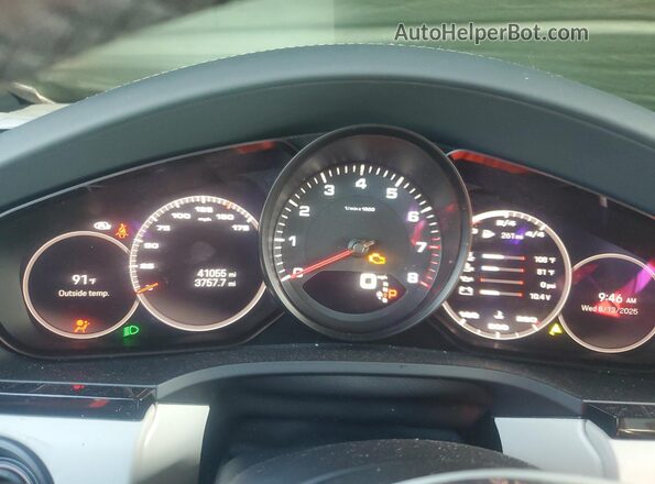 WP1AA2AYXPDA10893 2023 PORSCHE CAYENNE White Vista del cuadro de instrumentos