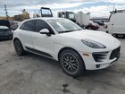 2018 Porsche Macan S White vin: WP1AB2A54JLB32309