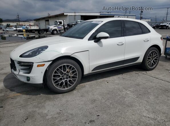 WP1AB2A54JLB32309 2018 PORSCHE MACAN White Przód lewy