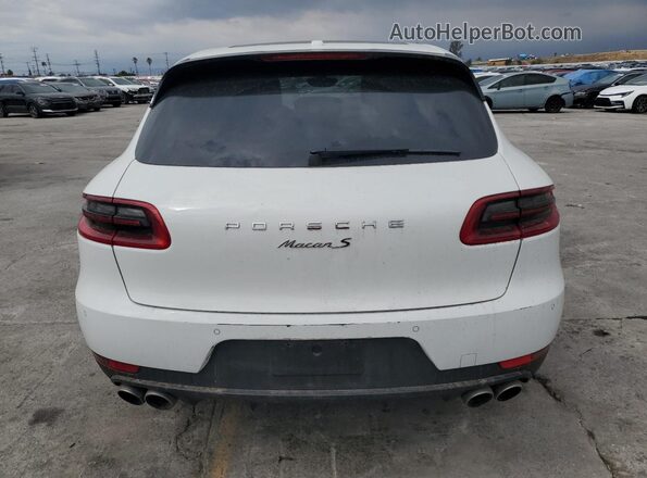 WP1AB2A54JLB32309 2018 PORSCHE MACAN White Widok z tyłu