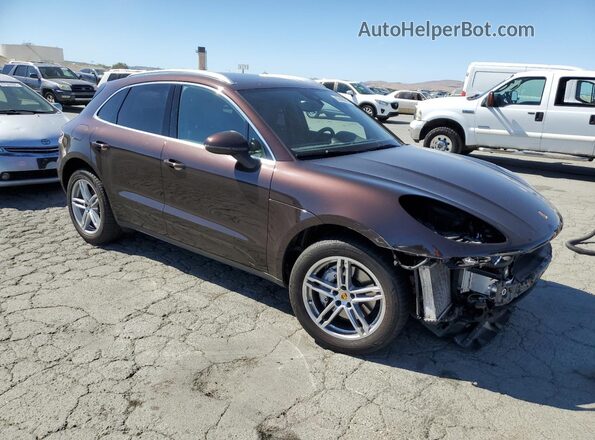 WP1AB2A54JLB35646 2018 PORSCHE MACAN Brown Front right