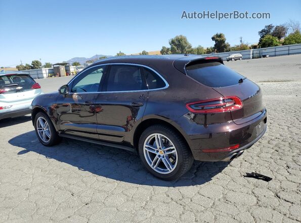 WP1AB2A54JLB35646 2018 PORSCHE MACAN Brown Rear left