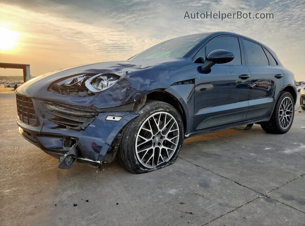 WP1AB2A55JLB37583 2018 PORSCHE MACAN Черный Передняя левая четверть