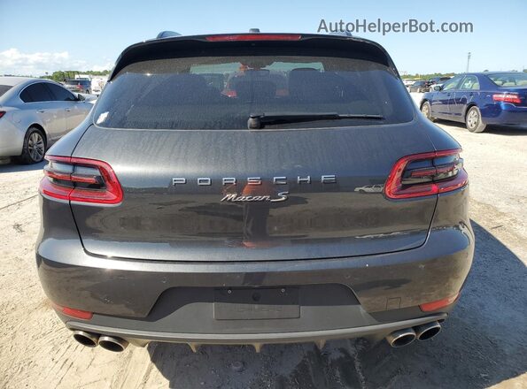 WP1AB2A59JLB34864 2018 PORSCHE MACAN Charcoal Rear view