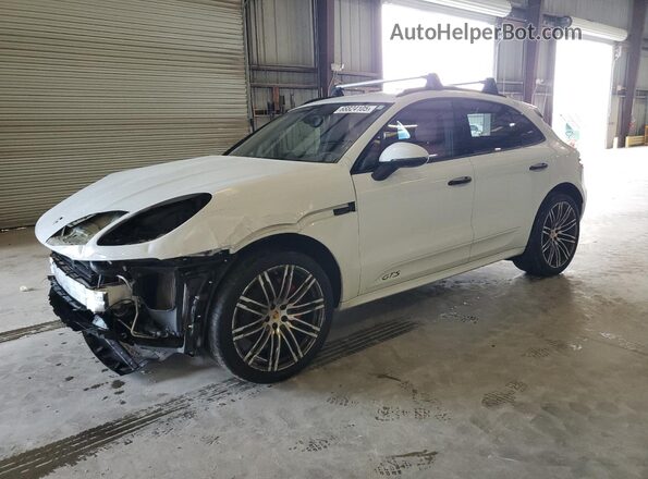 WP1AG2A51JLB65415 2018 PORSCHE MACAN White Vista tres cuartos delantera izquierda