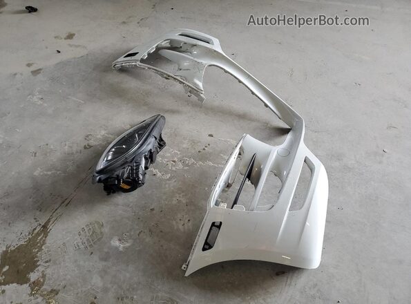 WP1AG2A51JLB65415 2018 PORSCHE MACAN White Vista de la etiqueta del VIN
