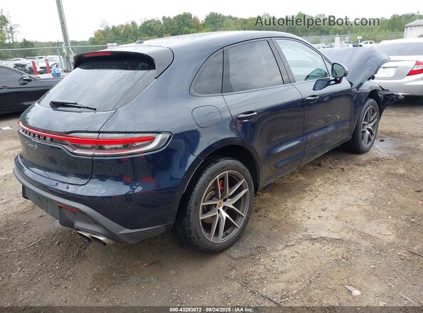 WP1AG2A54PLB37004 2023 PORSCHE MACAN Синий Задняя правая четверть