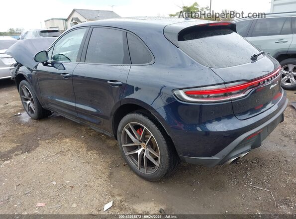 WP1AG2A54PLB37004 2023 PORSCHE MACAN Синий Задняя левая четверть
