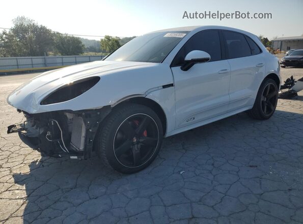 WP1AG2A58MLB51368 2021 PORSCHE MACAN White Առջևի ձախ երեք քառորդ տեսարան