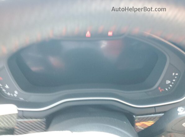 WUABWCF5XKA901680 2019 AUDI RS5 Черный Вид щитка приборов