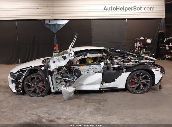 WUACEAFX8N7900462 2022 AUDI R8 White წინა ხედი