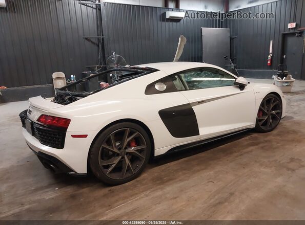 WUACEAFX8N7900462 2022 AUDI R8 White უკანა მარჯვენა