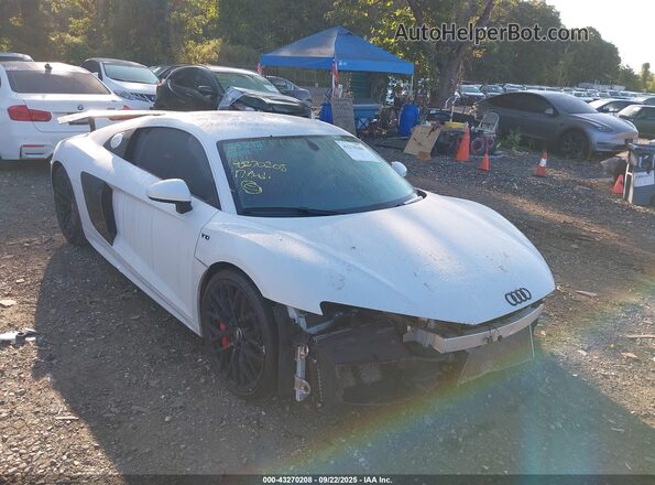 WUAEAAFX4H7902881 2017 AUDI R8 White Դիմացի տեսք