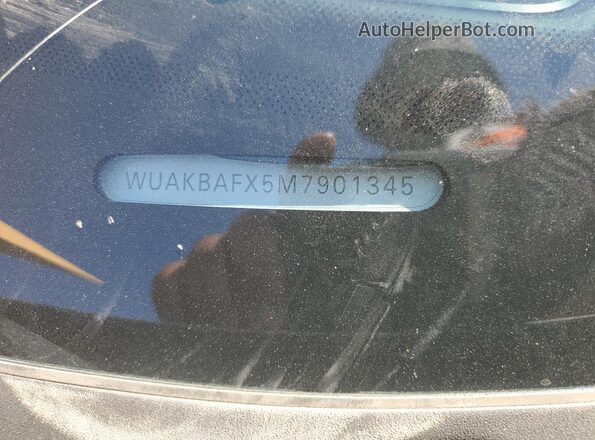 WUAKBAFX5M7901345 2021 AUDI R8 Зеленый Вид подкапотного пространства