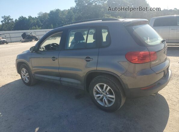 WVGAV7AX2GW552886 2016 VOLKSWAGEN TIGUAN Gray Tył lewy