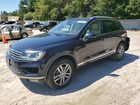 2016 Volkswagen Touareg Sport Gray vin: WVGEF9BP8GD011507