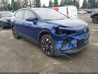 2022 Volkswagen Id.4 Awd Pro S Blue vin: WVGGNPE20NP070305