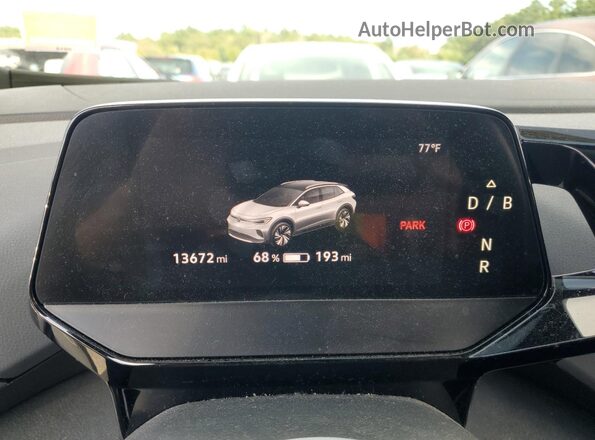 WVGJNPE28NP063799 2022 VOLKSWAGEN ID.4 Черный Вид щитка приборов