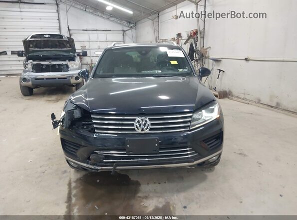 WVGRF7BP2HD005662 2017 VOLKSWAGEN TOUAREG Черный Вид щитка приборов