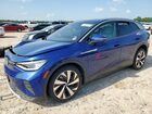2022 Volkswagen Id.4 Pro S Blue vin: WVGUNPE28NP070331