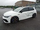2022 Volkswagen Golf R White vin: WVWEB7CD8NW123461