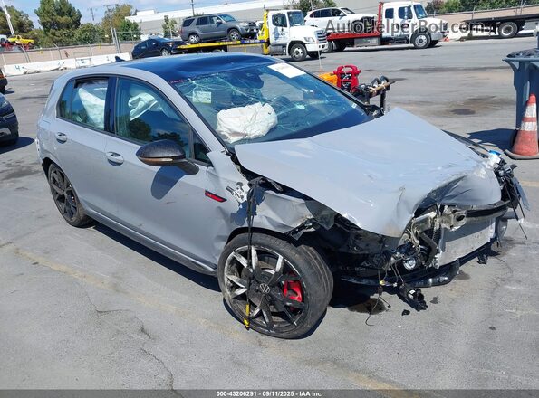 WVWHA7CD4RW233882 2024 VOLKSWAGEN GTI Gray Przód prawy