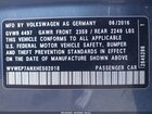 2017 Volkswagen Cc 2.0t Sport Blue vin: WVWKP7ANXHE502018