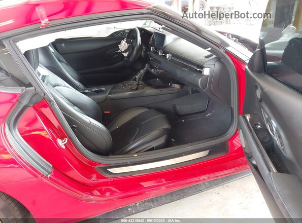 WZ1DB4C01LW033123 2020 TOYOTA GR SUPRA Red წინა სალონის ხედი