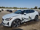 2023 Polestar 2 Gray vin: YSMED3KA6PL135207 Damage: Left Front Fender, Severe Damage, Replacement Required