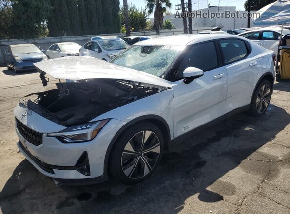YSMED3KAXPL127580 2023 POLESTAR 2 Silver Przód lewy