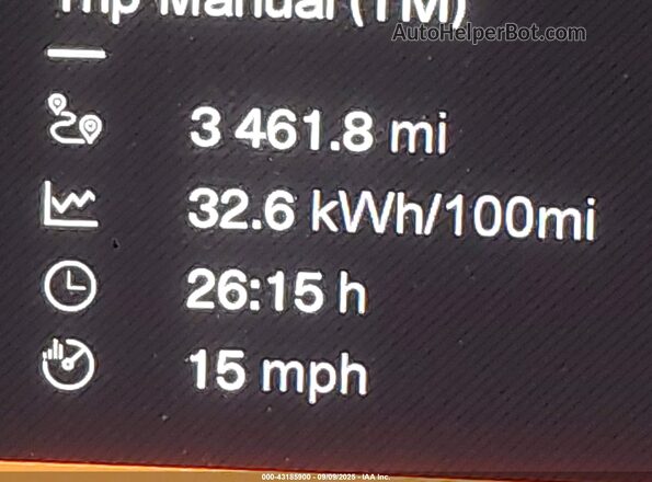 YSMFD3KA8RL211615 2024 POLESTAR 2 Black Панорамний вид салону 360°