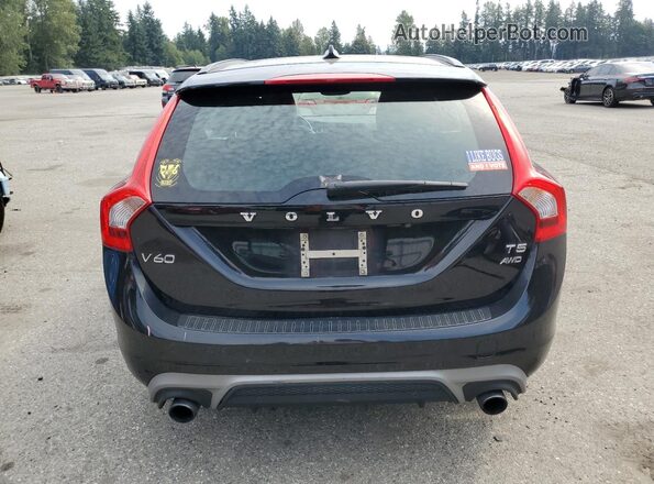 YV140MSL1J2399470 2018 VOLVO V60 Black Vista trasera
