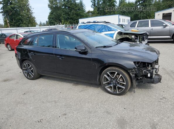 YV140MSL1J2399470 2018 VOLVO V60 Black Delantero derecho