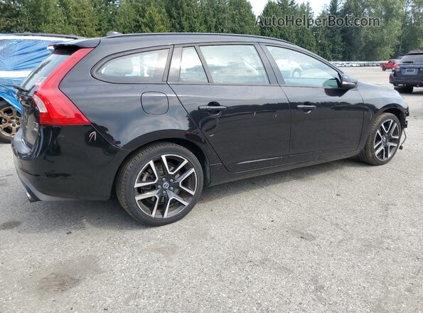 YV140MSL1J2399470 2018 VOLVO V60 Black Trasero derecho