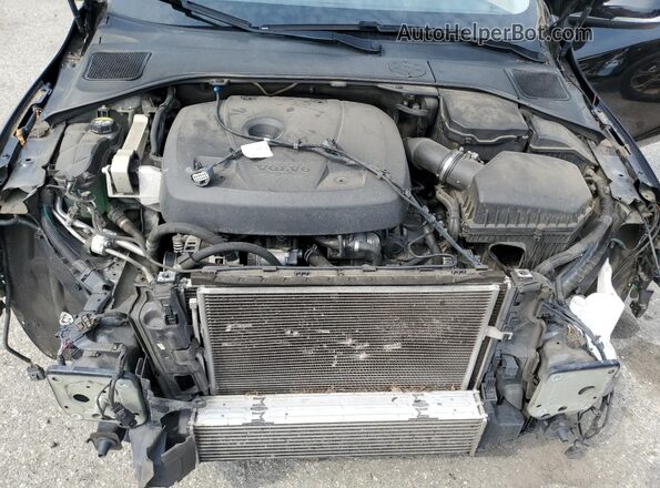 YV140MSL1J2399470 2018 VOLVO V60 Black Vista del compartimento del motor