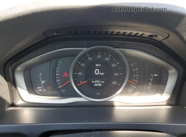 YV140MTL8J2457749 2018 VOLVO S60 Черный Вид щитка приборов