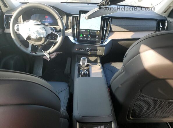 YV4062PB7S1376917 2025 VOLVO XC90 White Вид панелі приладів