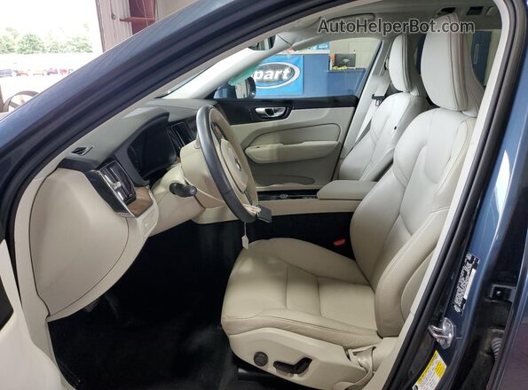 YV4102RK5M1877083 2021 VOLVO XC60 Blue Սալոնի դիմացի տեսք
