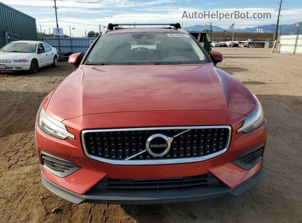 YV4102WKXL1034242 2020 VOLVO V60 Red Դիմացի տեսք