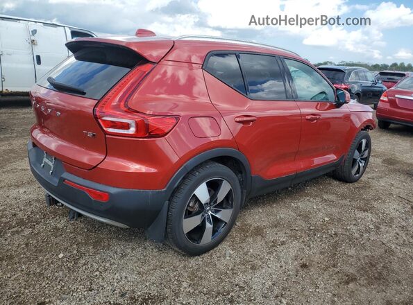 YV4162UK0L2268420 2020 VOLVO XC40 Red Tył prawy