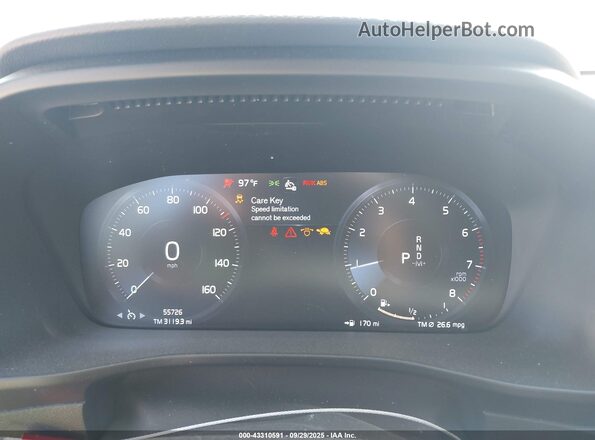 YV4162UM1M2436861 2021 VOLVO XC40 Blue Widok tylnych siedzeń
